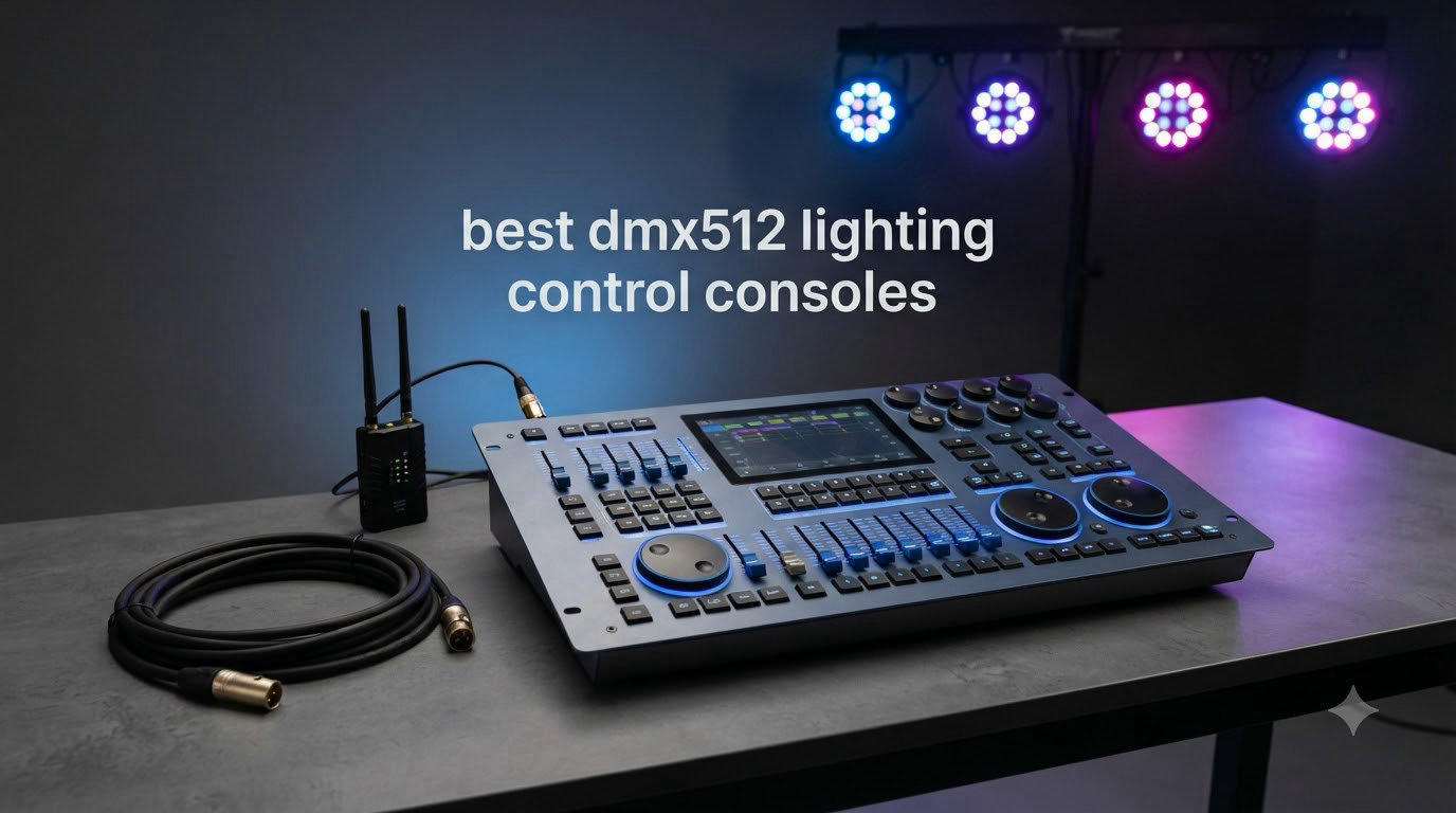 best dmx512 lighting control consoles