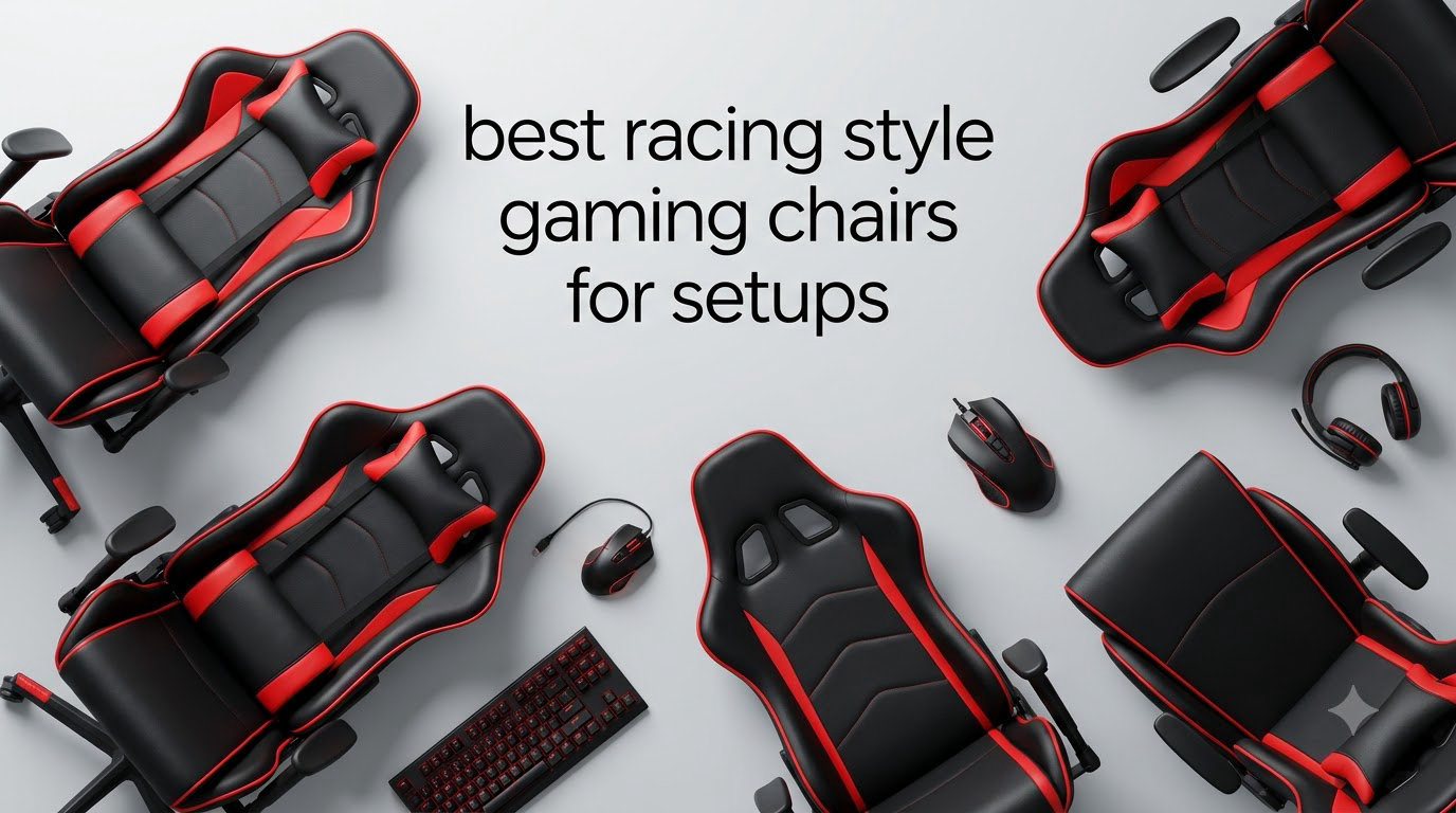 best racing style gaming chairs for setups