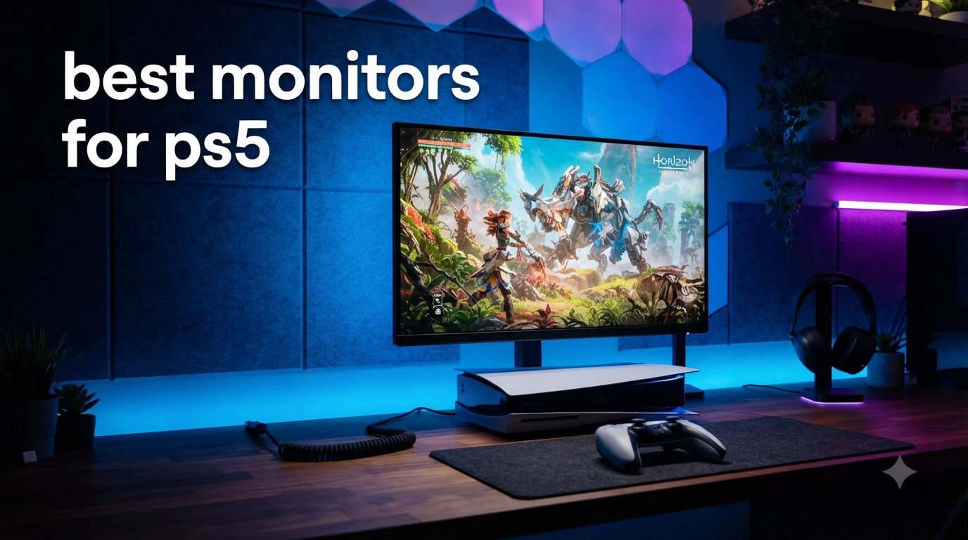 best monitors for ps5