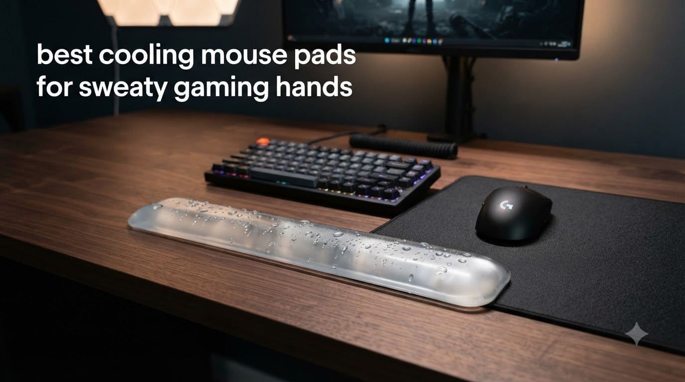 best cooling mouse pads for sweaty gaming hands