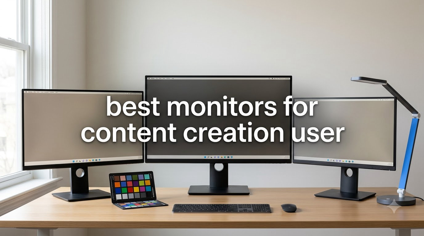 best monitors for content creation user