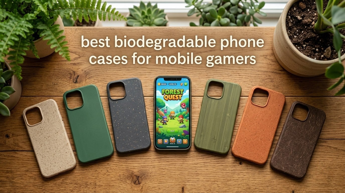 best biodegradable phone cases for mobile gamers