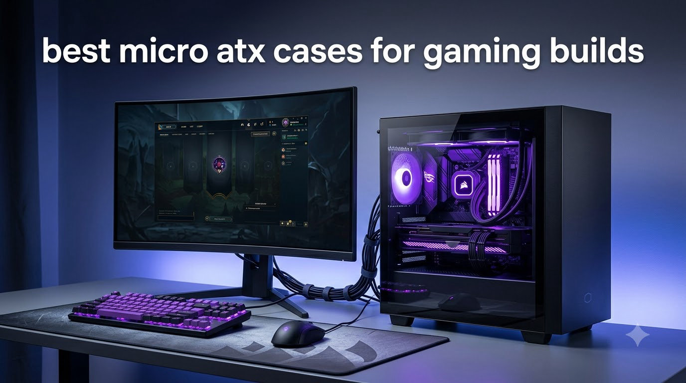 best micro atx cases for gaming builds