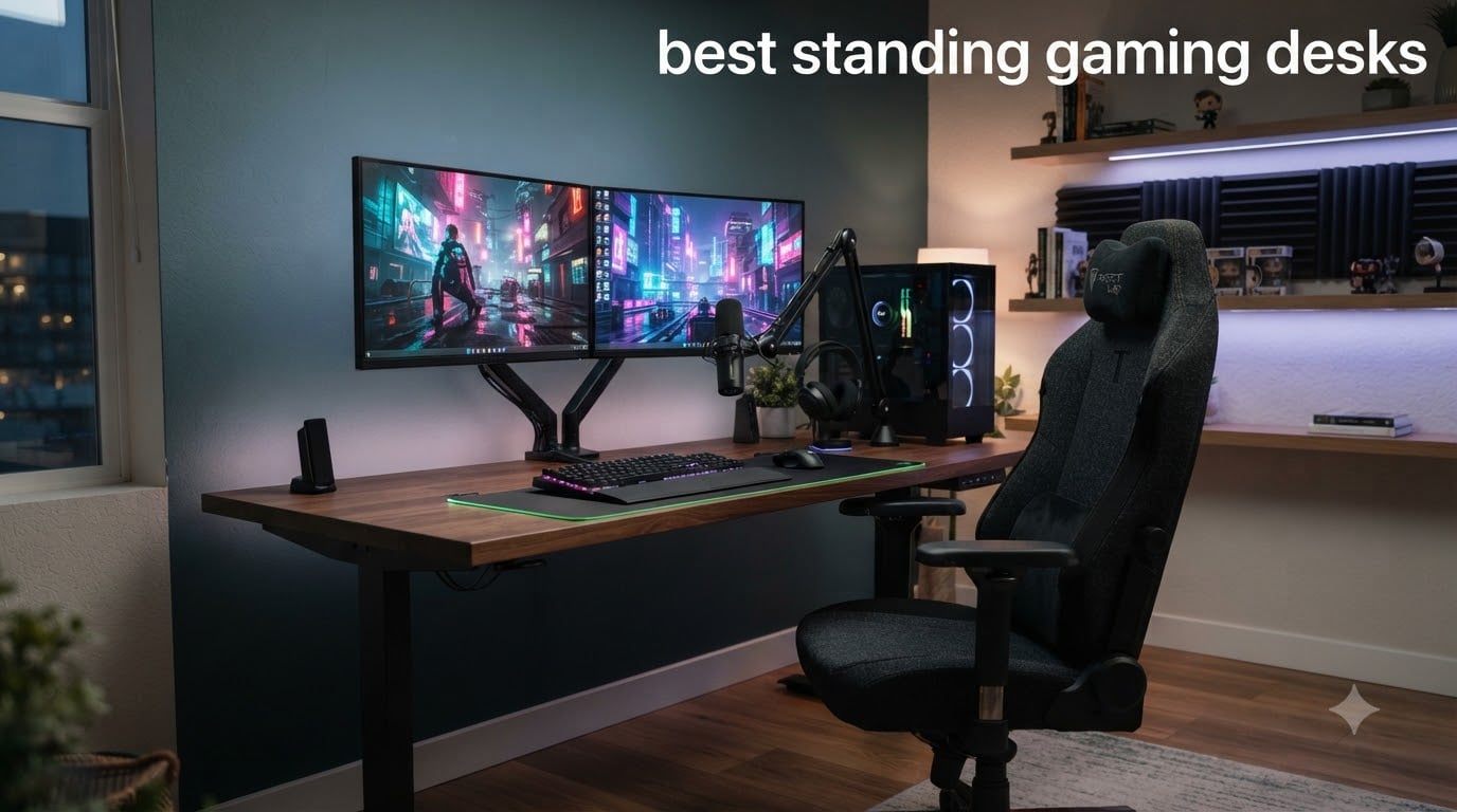 best standing gaming desks