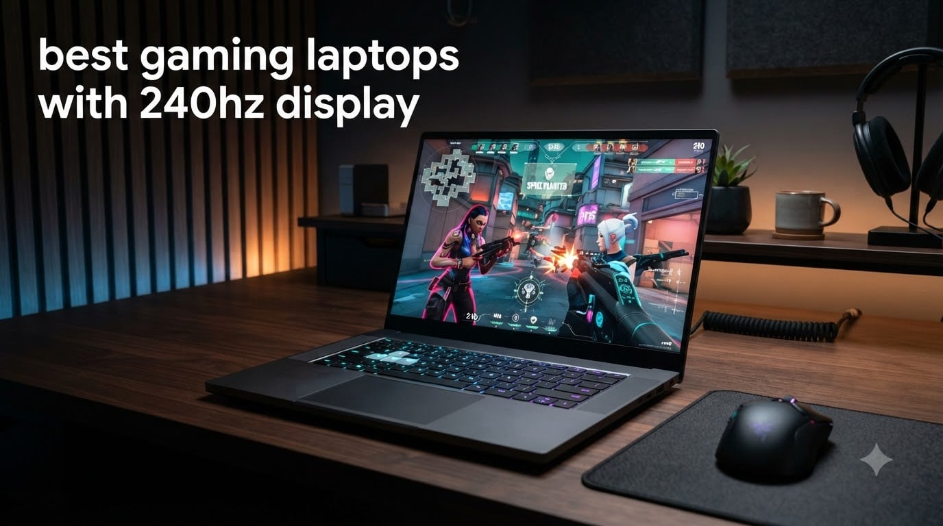 best gaming laptops with 240hz display
