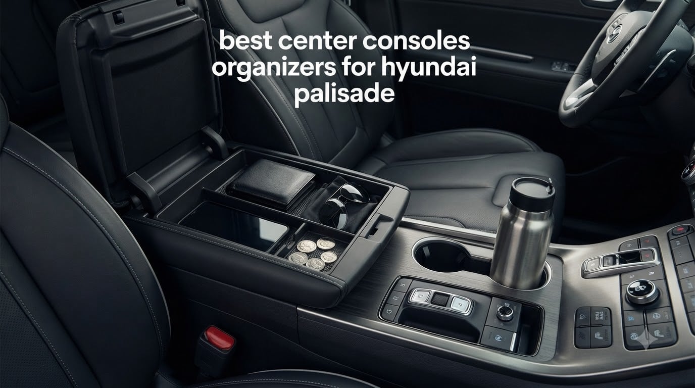 best center consoles organizers for hyundai palisade
