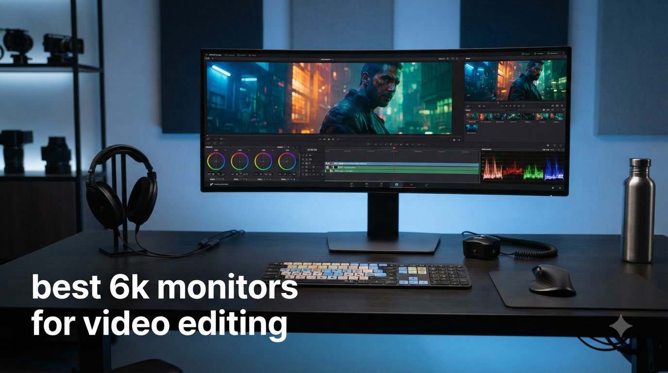 best 6k monitors for video editing