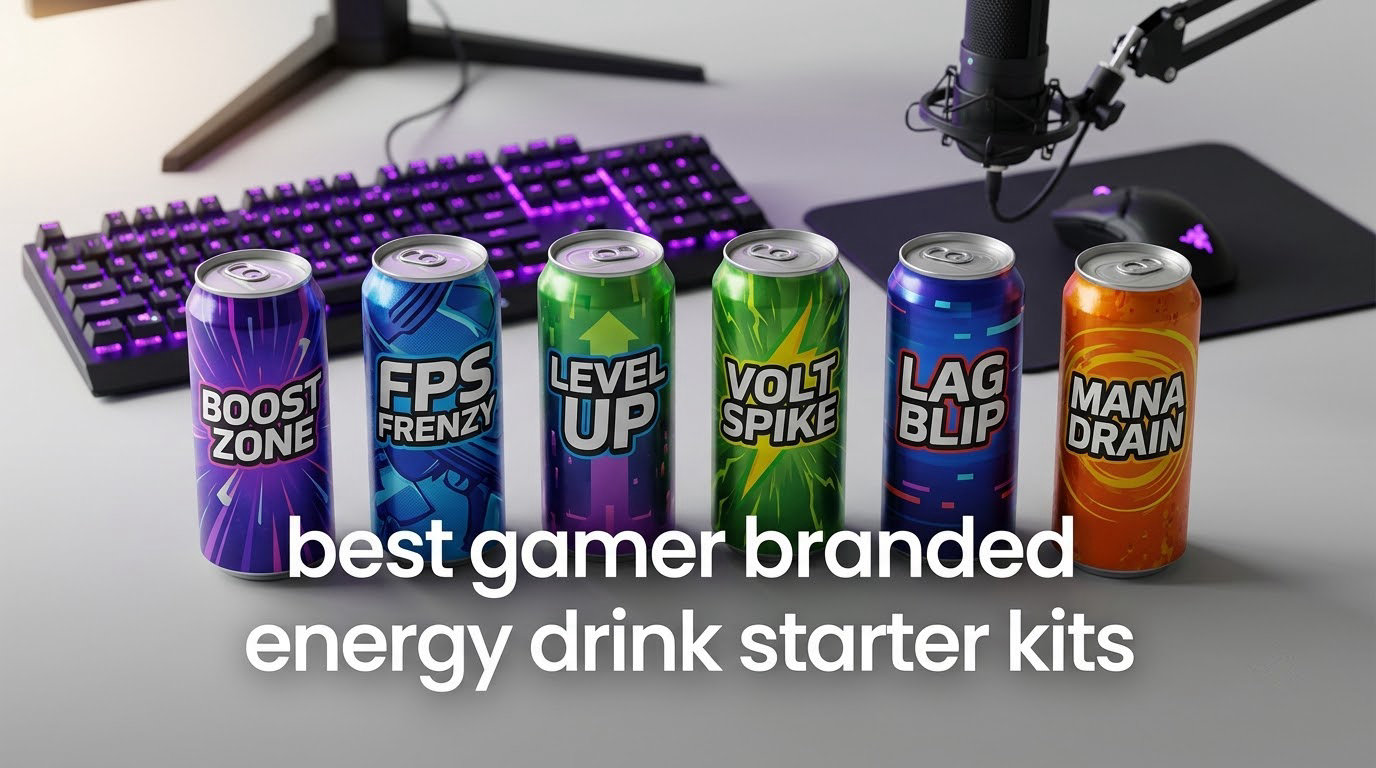best gamer branded energy drink starter kits
