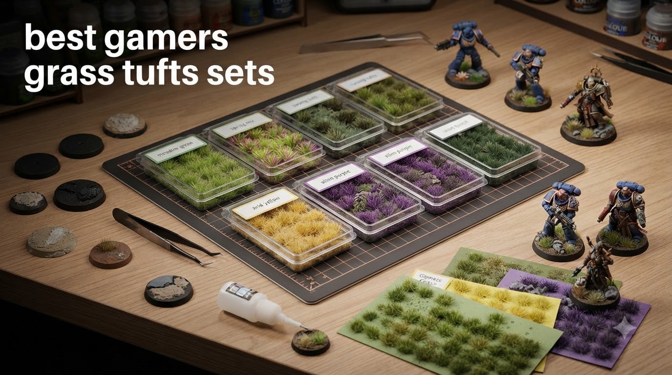 best gamers grass tufts sets