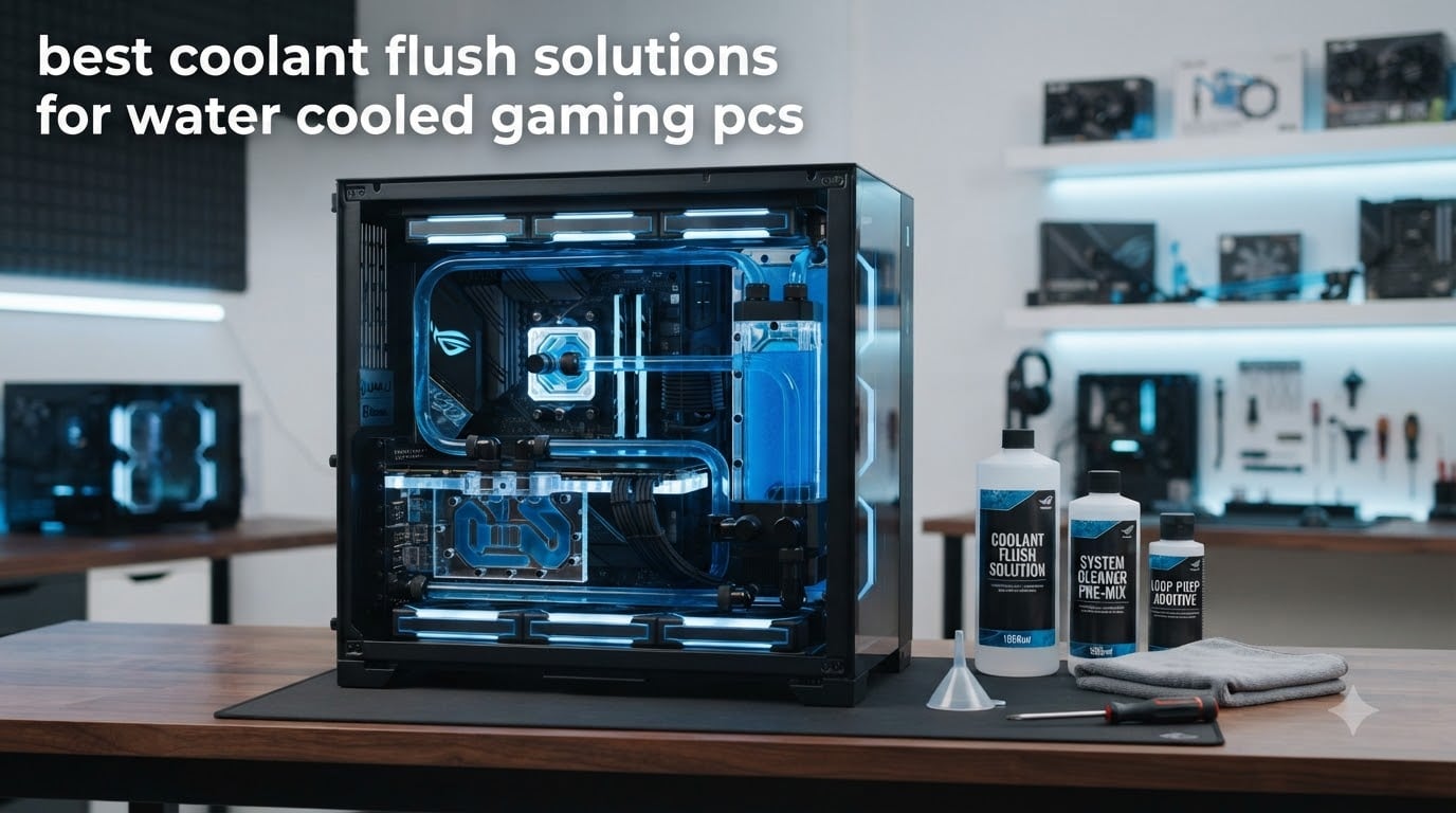best coolant flush solutions for water cooled gaming pcs