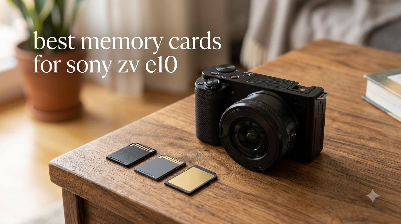 best memory cards for sony zv e10