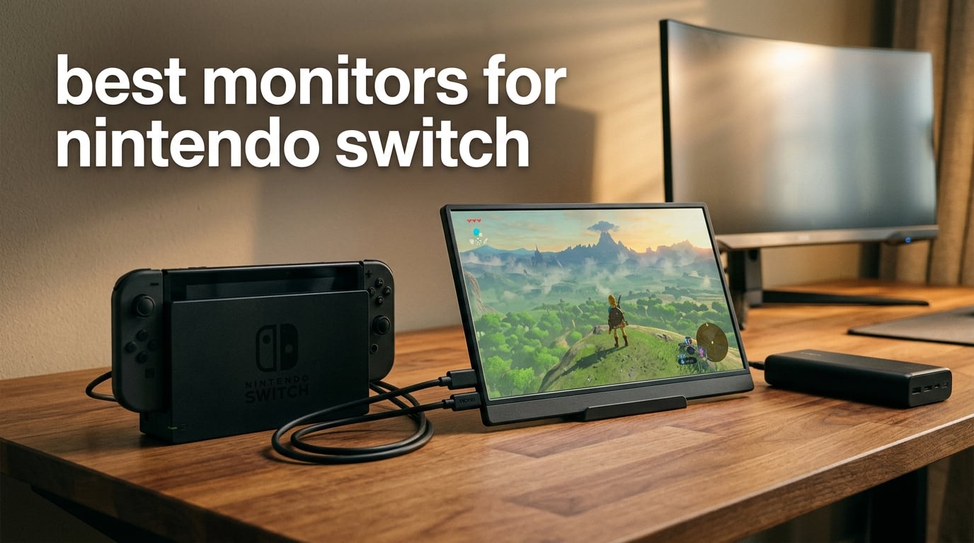 best monitors for nintendo switch
