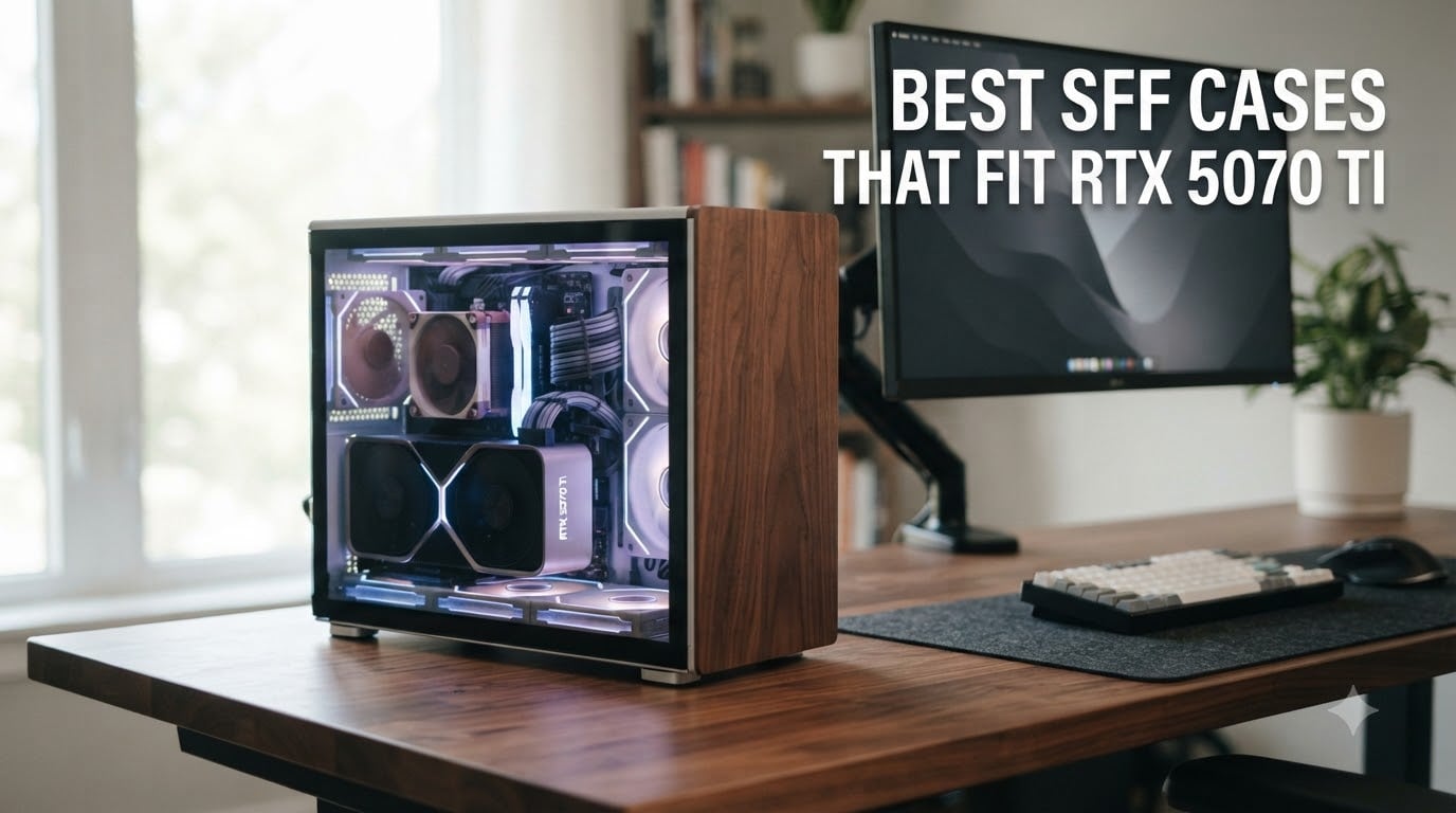 best sff cases that fit rtx 5070 ti