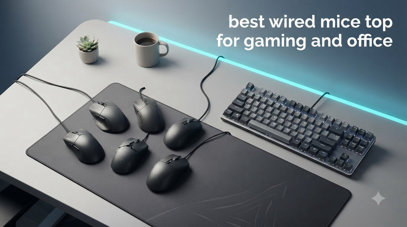 best wired mice top for gaming and office