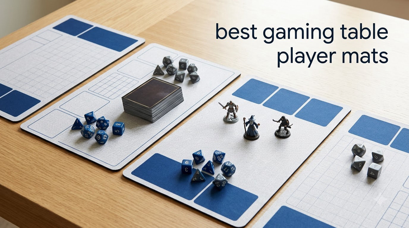 best gaming table player mats