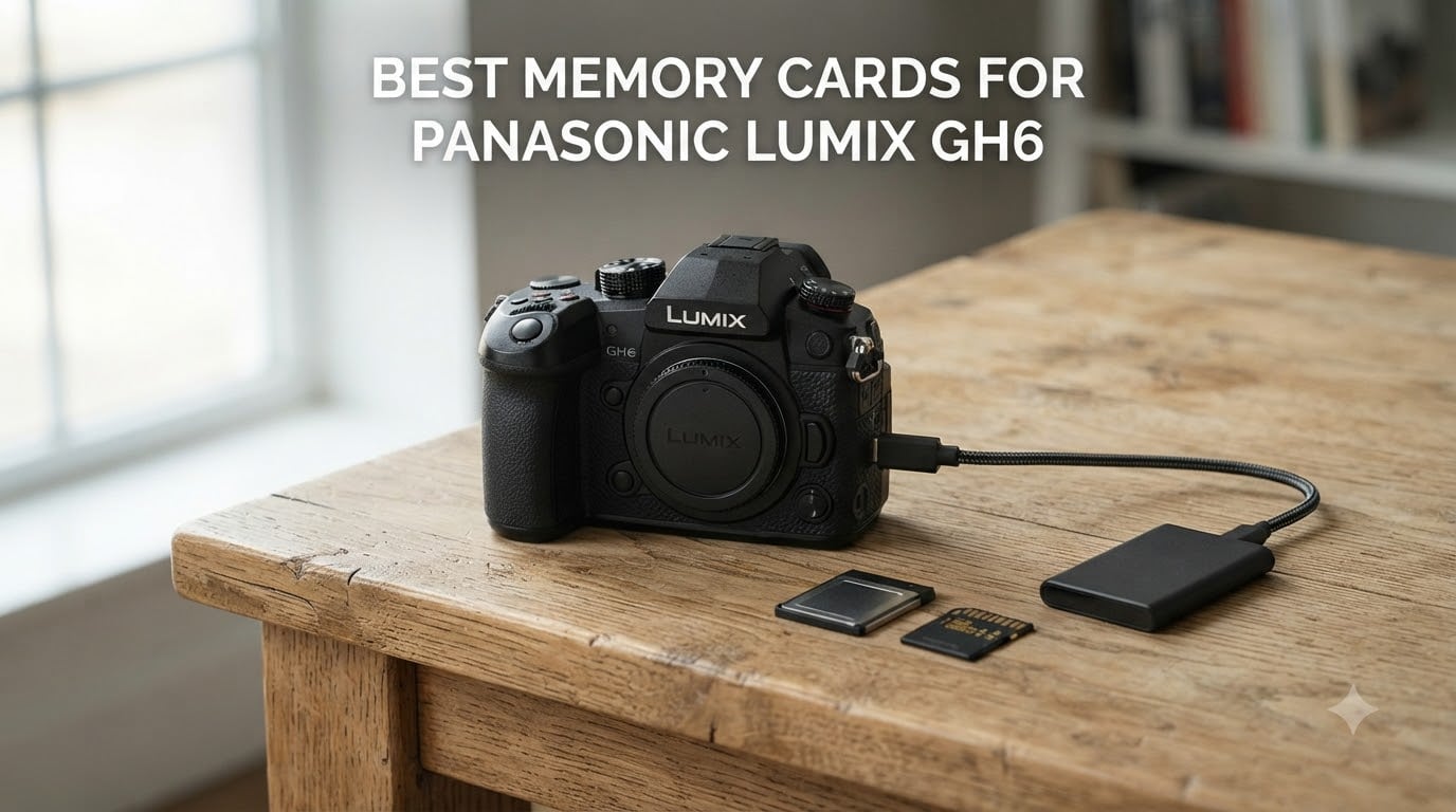 best memory cards for panasonic lumix gh6