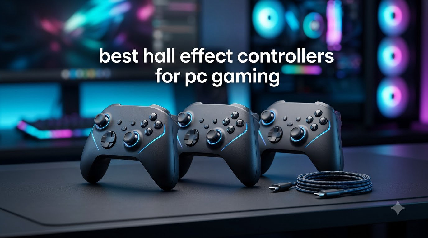 best hall effect controllers for pc gaming