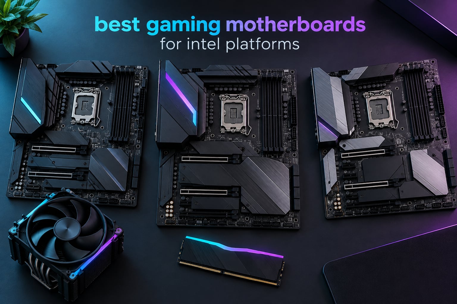 best gaming motherboards for intel platforms
