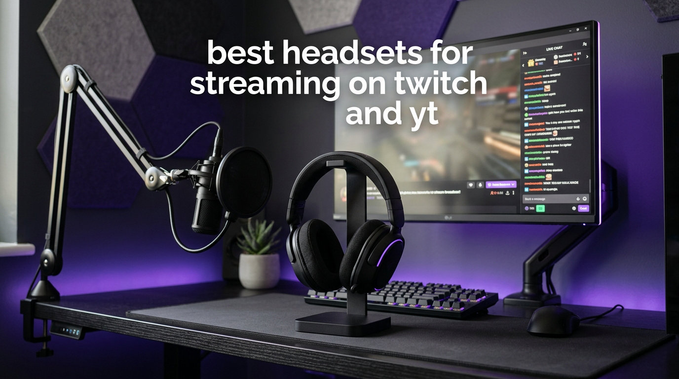 best headsets for streaming on twitch and yt