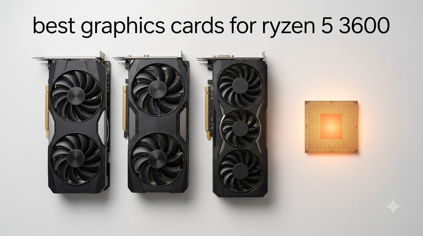 best graphics cards for ryzen 5 3600