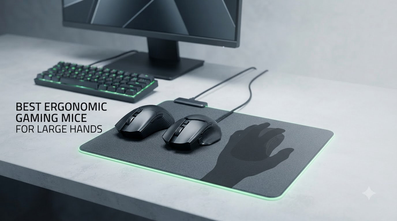 best ergonomic gaming mice for large hands