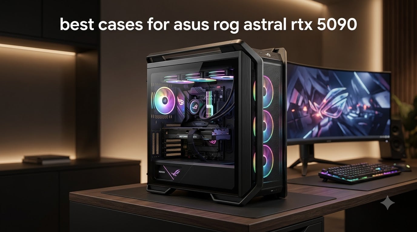 best cases for asus rog astral rtx 5090