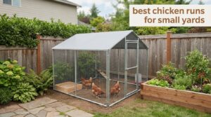 best chicken runs for small yards