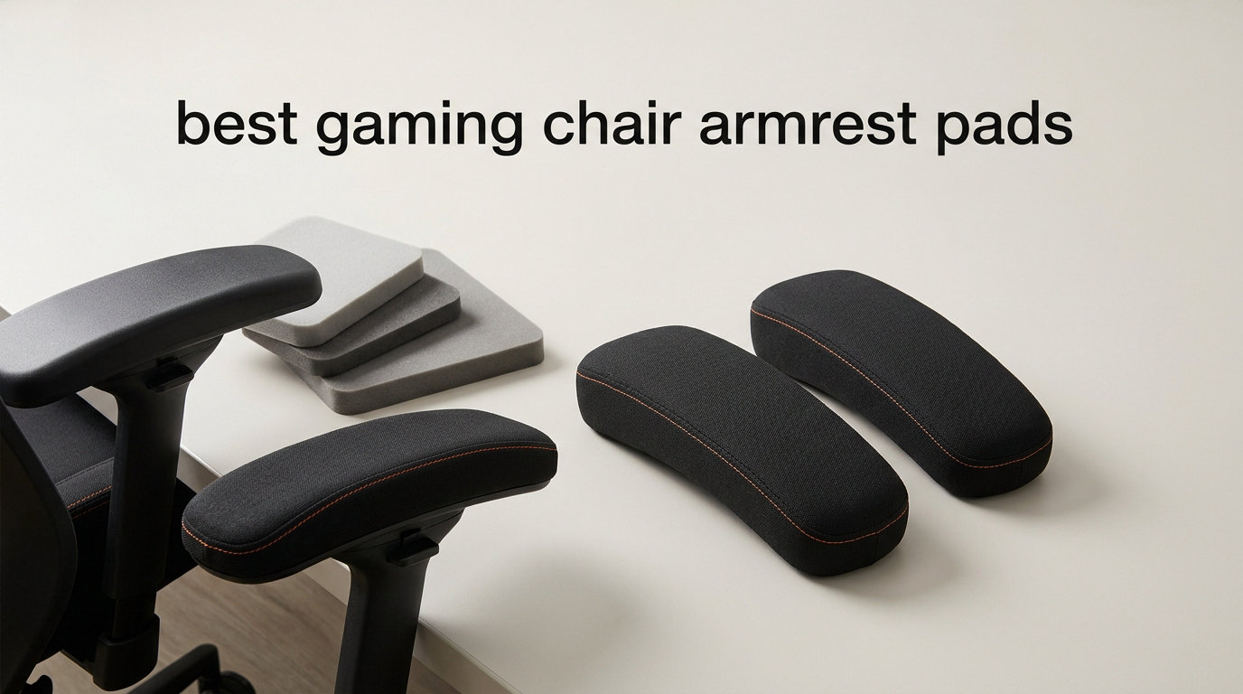 best gaming chair armrest pads