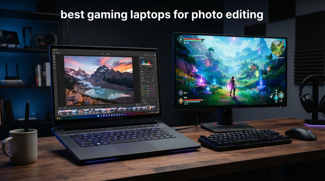 best gaming laptops for photo editing