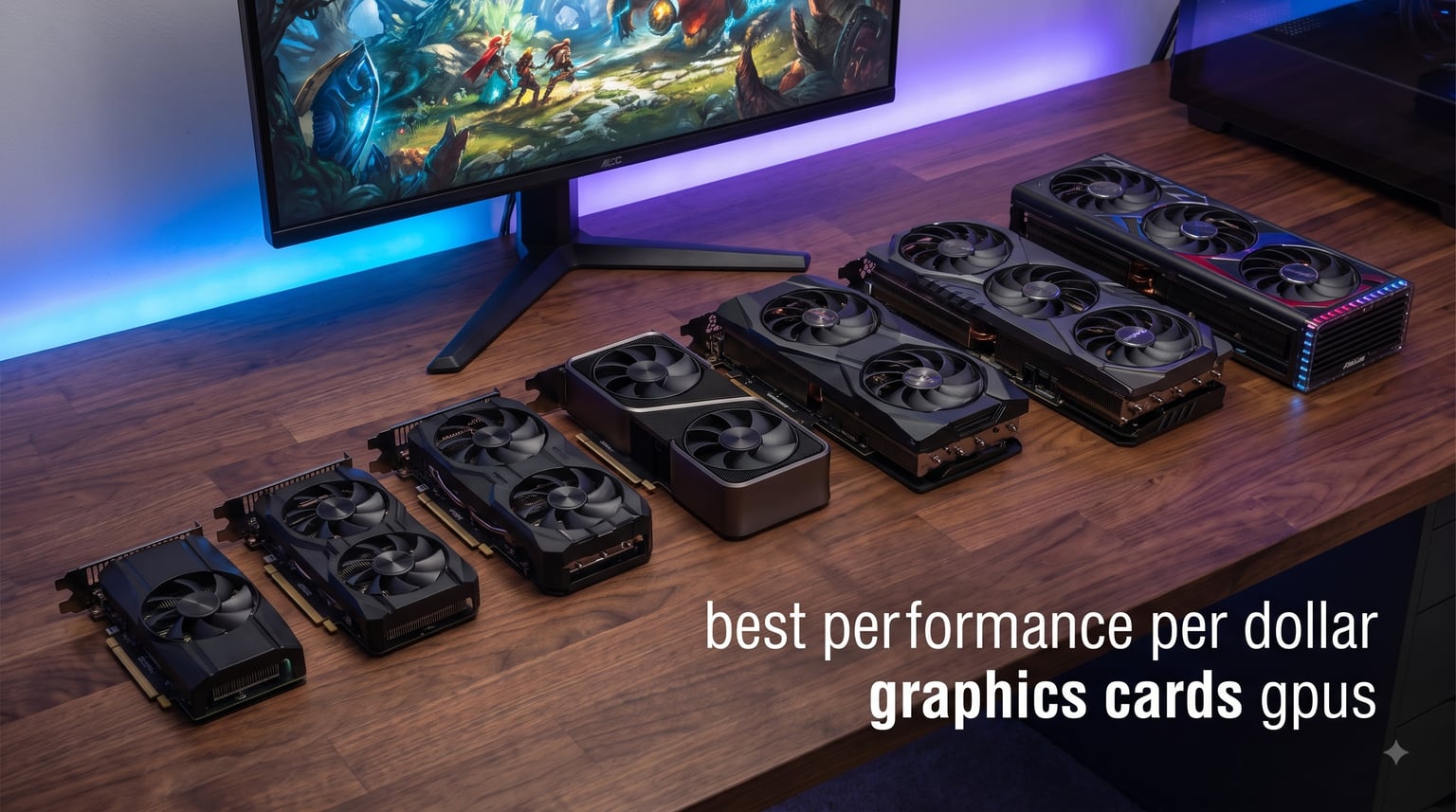 best performance per dollar graphics cards gpus