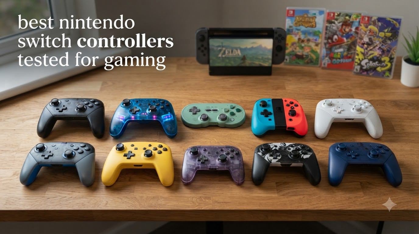 best nintendo switch controllers tested for gaming
