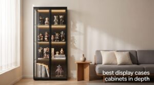 best display cases cabinets in depth