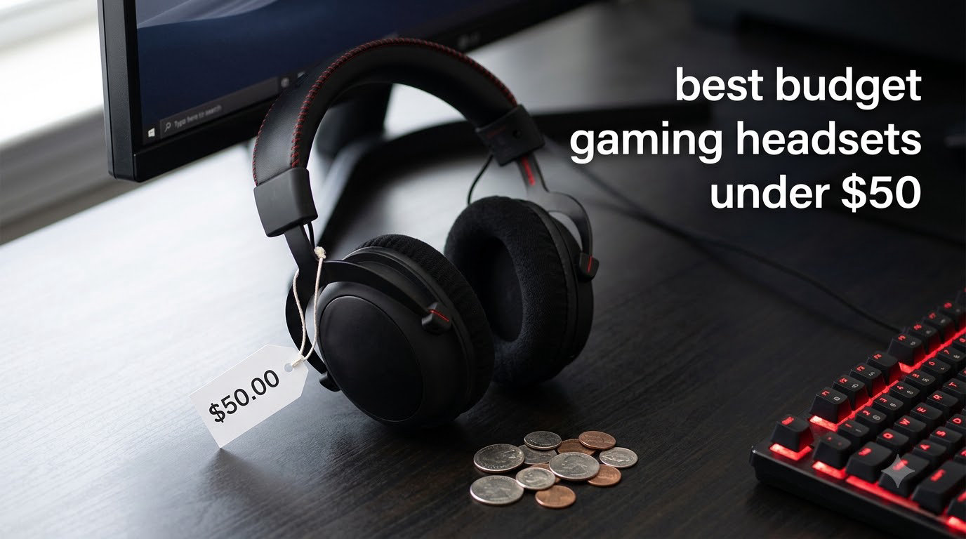 best budget gaming headsets under $50
