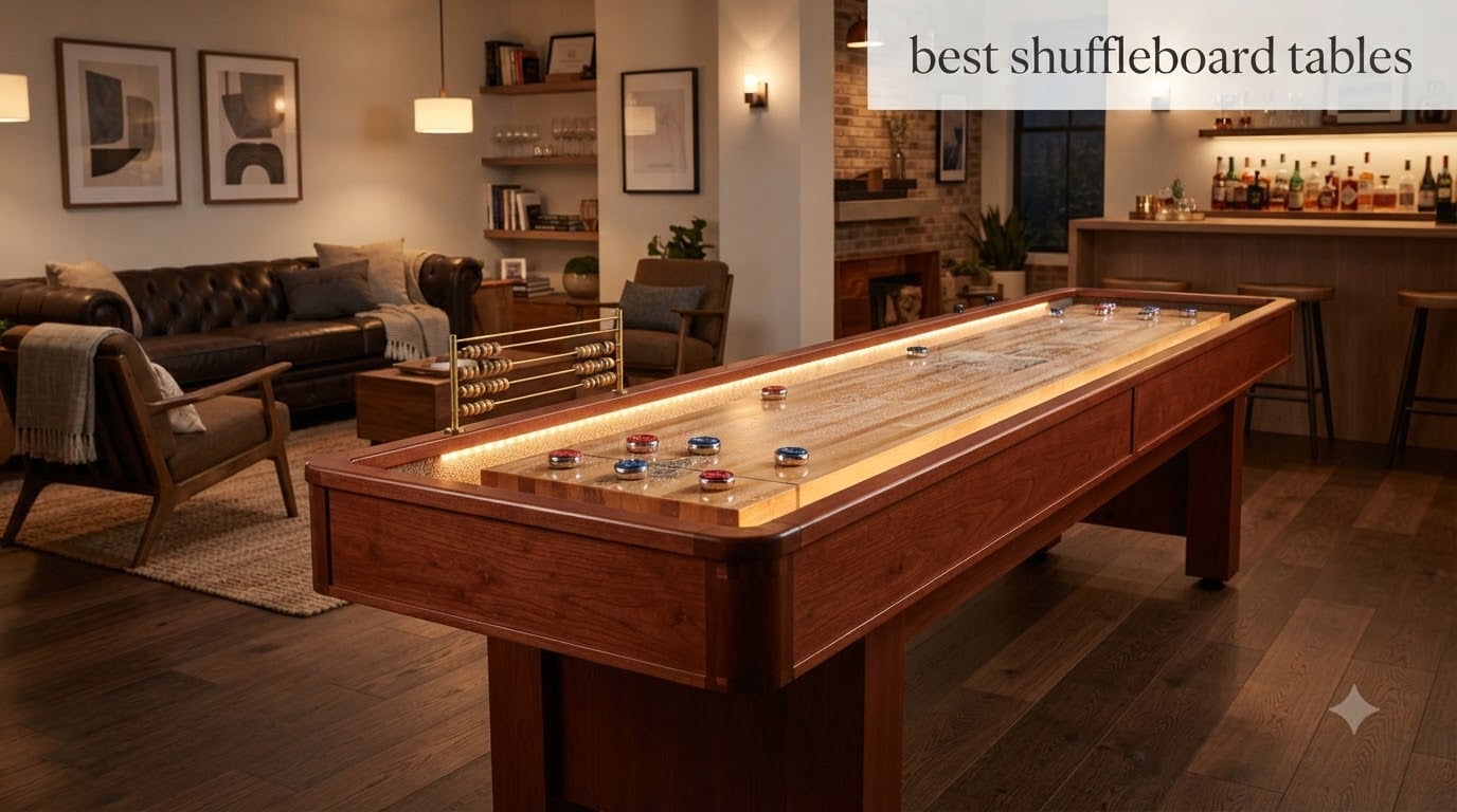 best shuffleboard tables