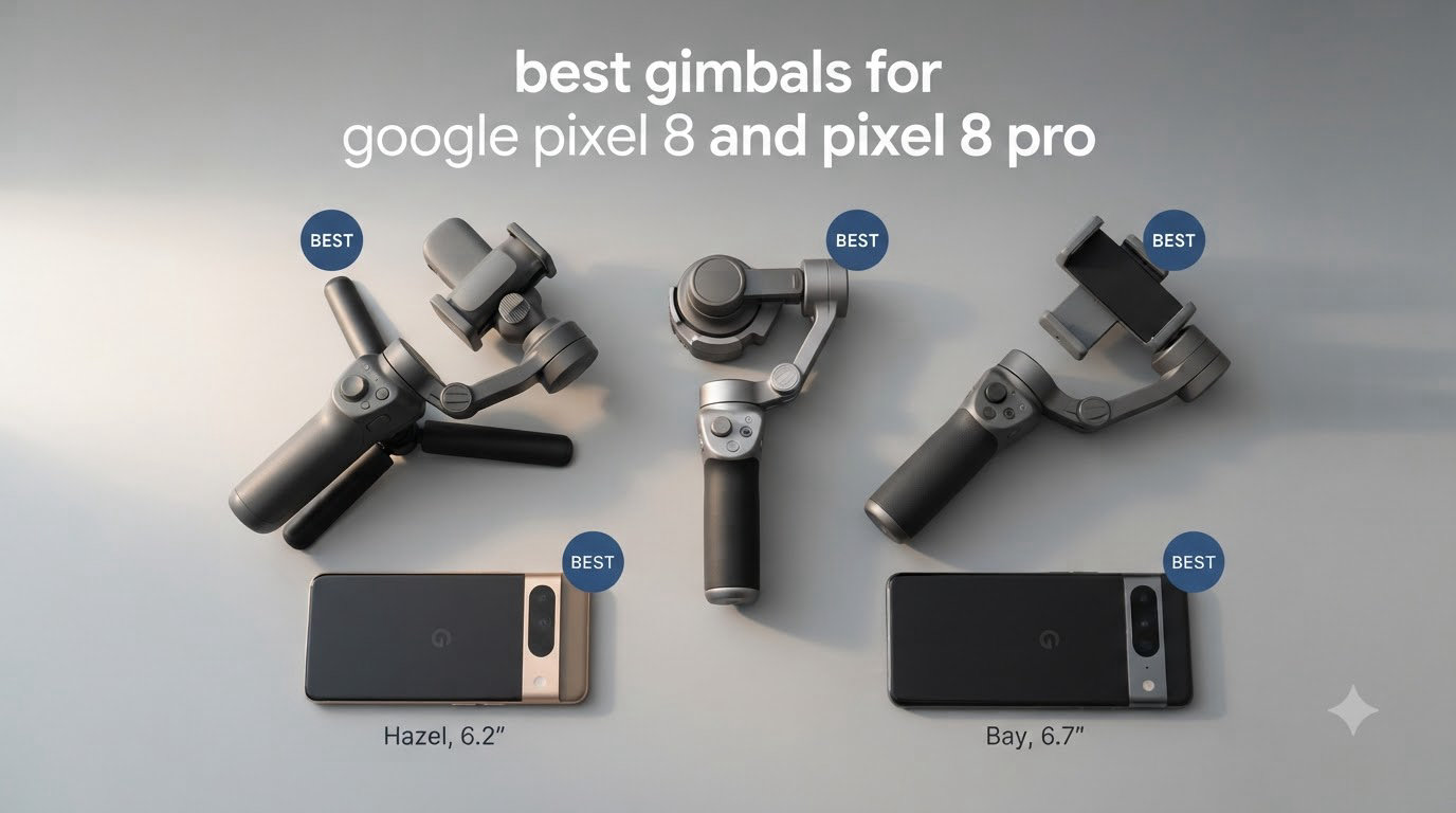 best gimbals for google pixel 8 and pixel 8 pro
