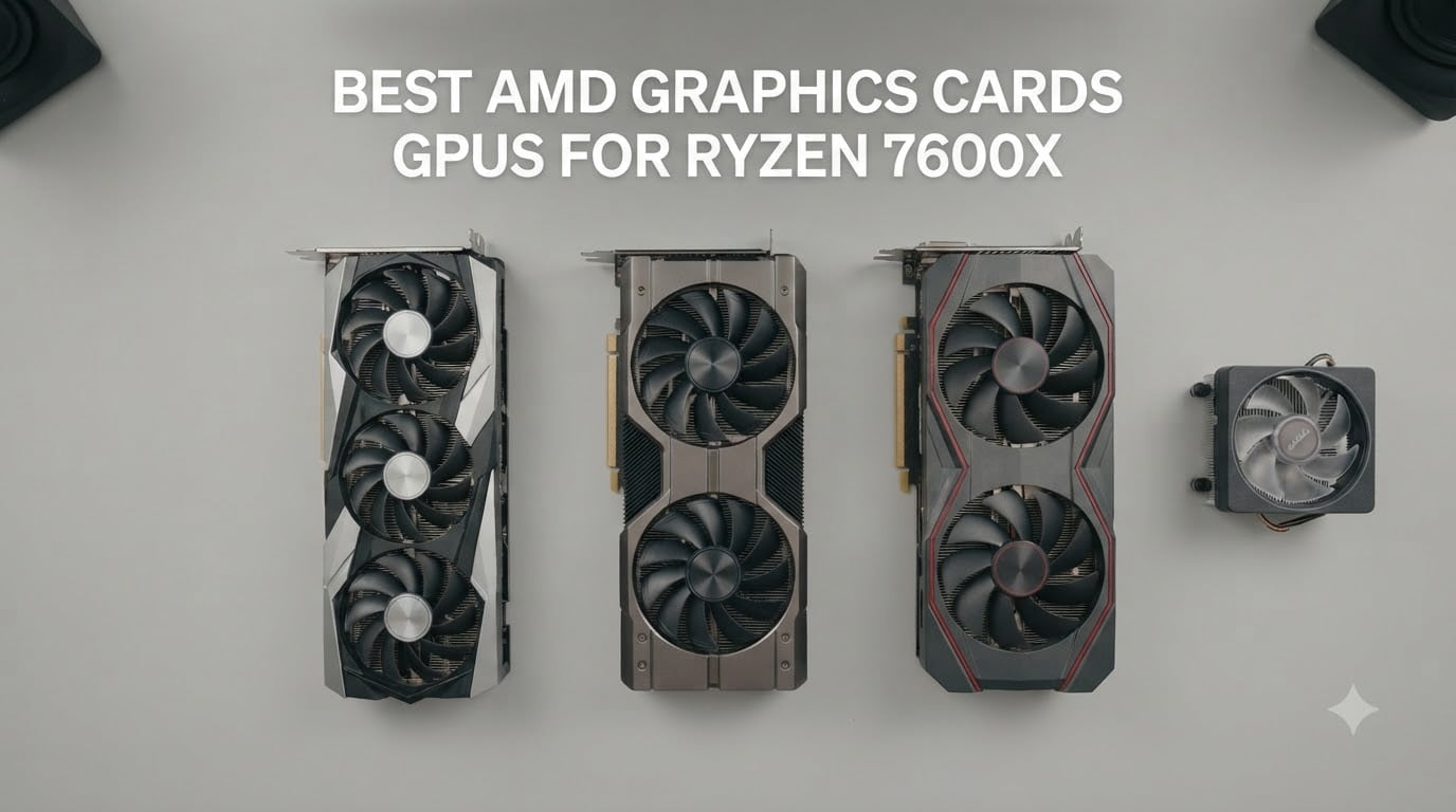 best amd graphics cards gpus for ryzen 7600x