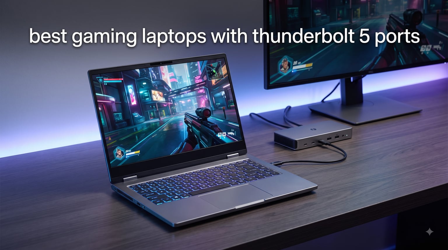 best gaming laptops with thunderbolt 5 ports
