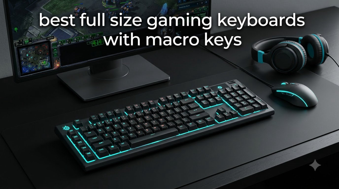 best full size gaming keyboards with macro keys