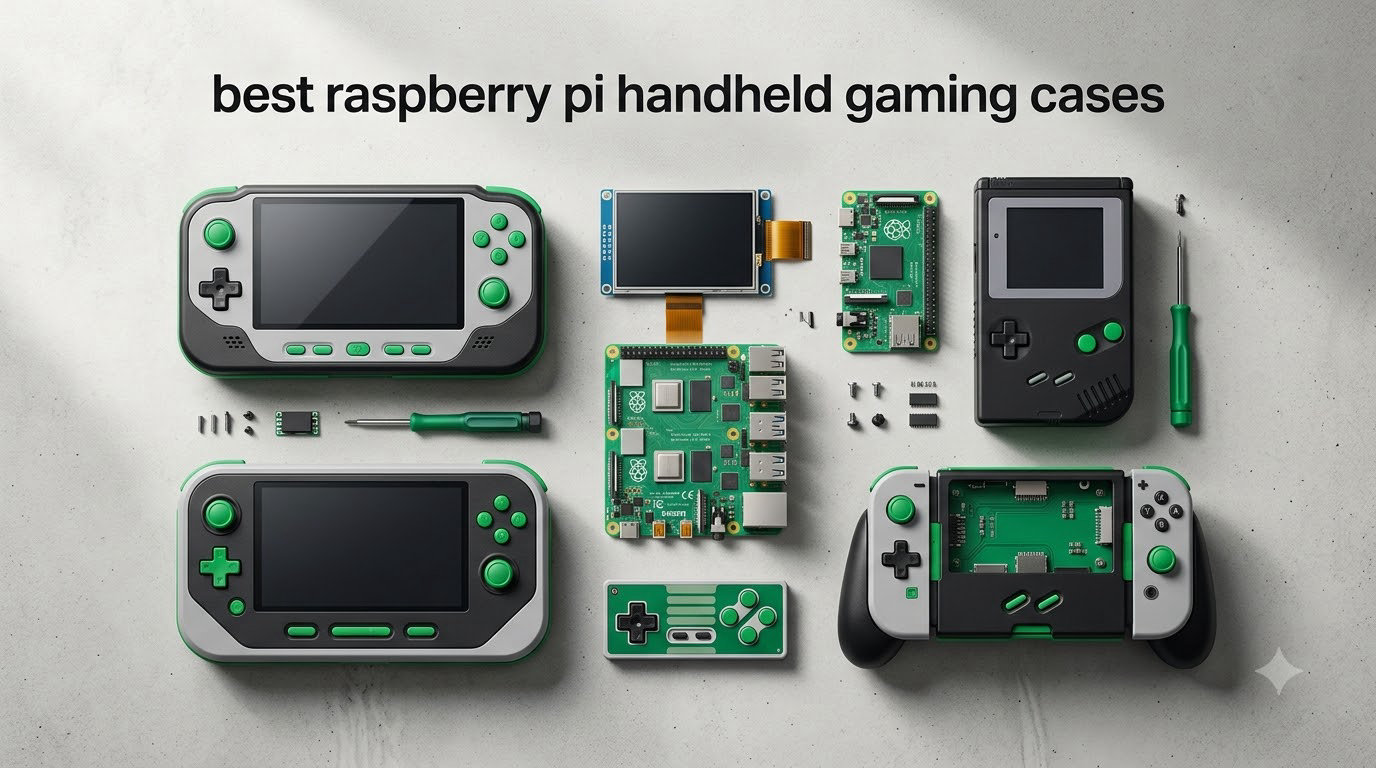 best raspberry pi handheld gaming cases