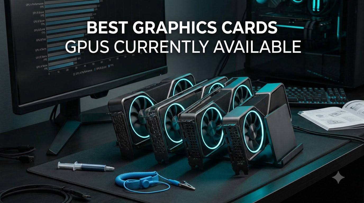 best graphics cards gpus currently available