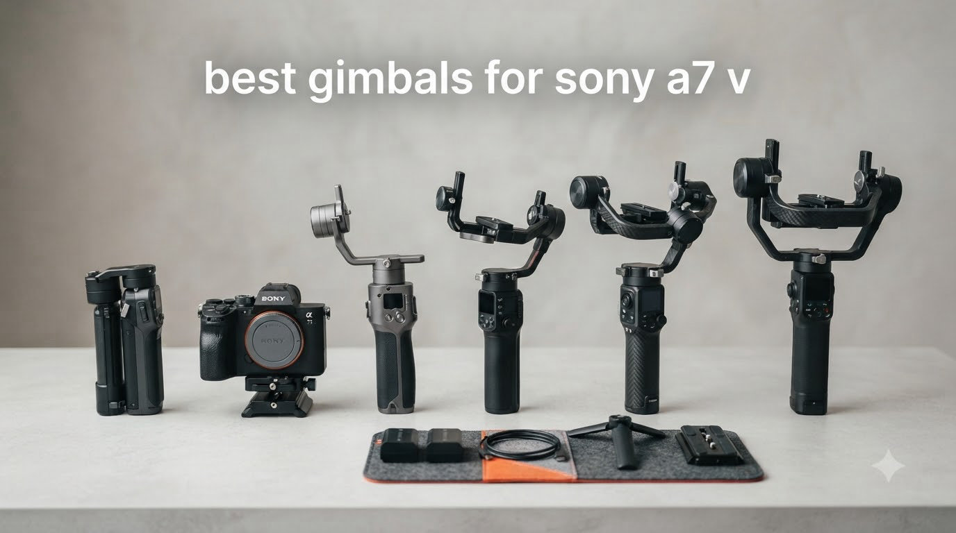 best gimbals for sony a7 v