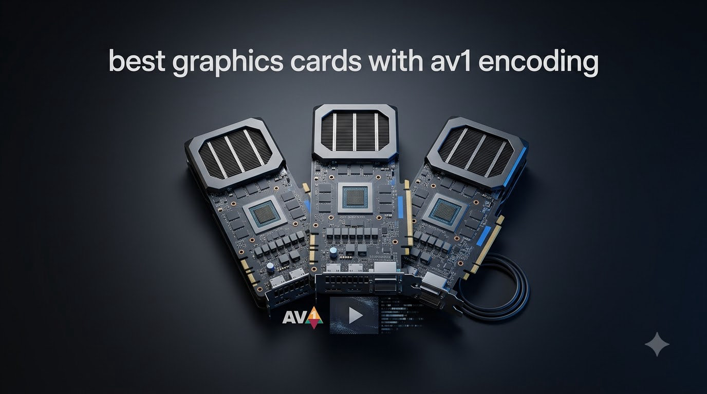 best graphics cards with av1 encoding