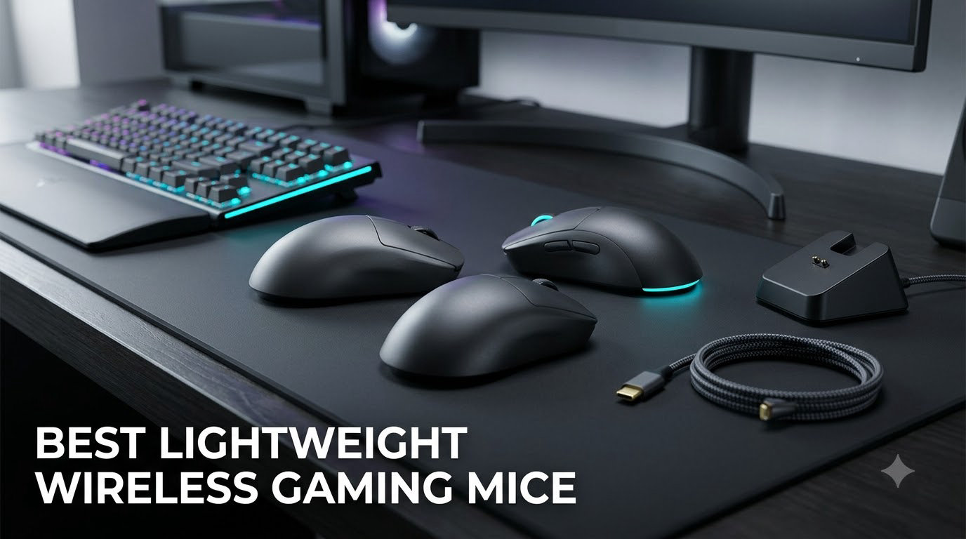 best lightweight wireless gaming mice