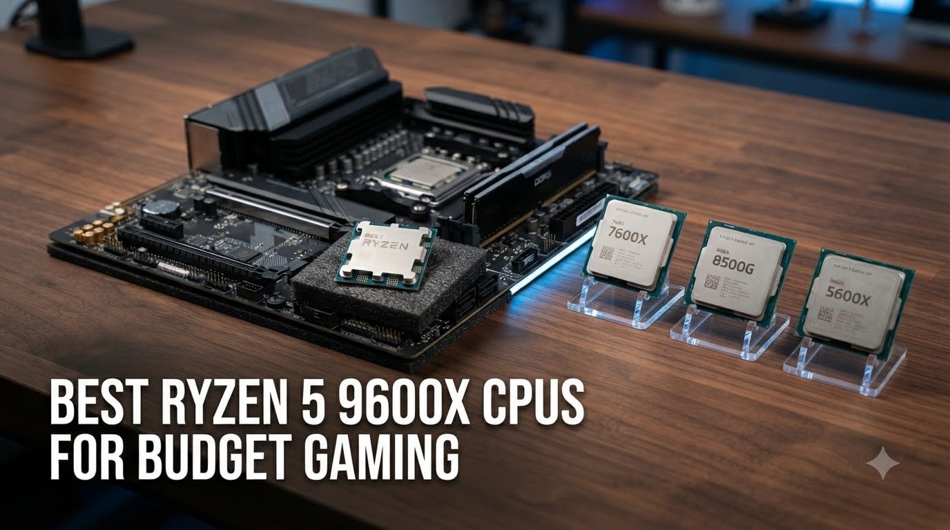 best ryzen 5 9600x cpus for budget gaming