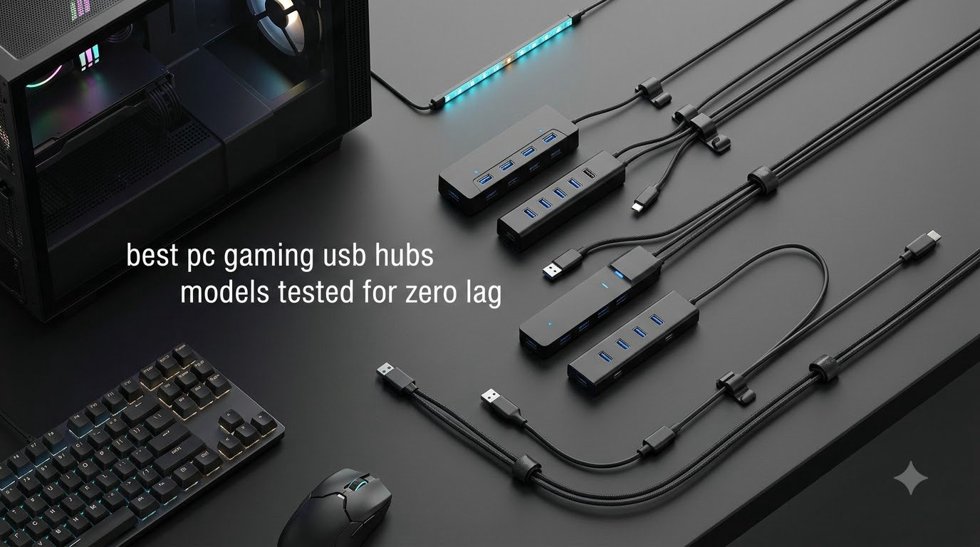 best pc gaming usb hubs models tested for zero lag