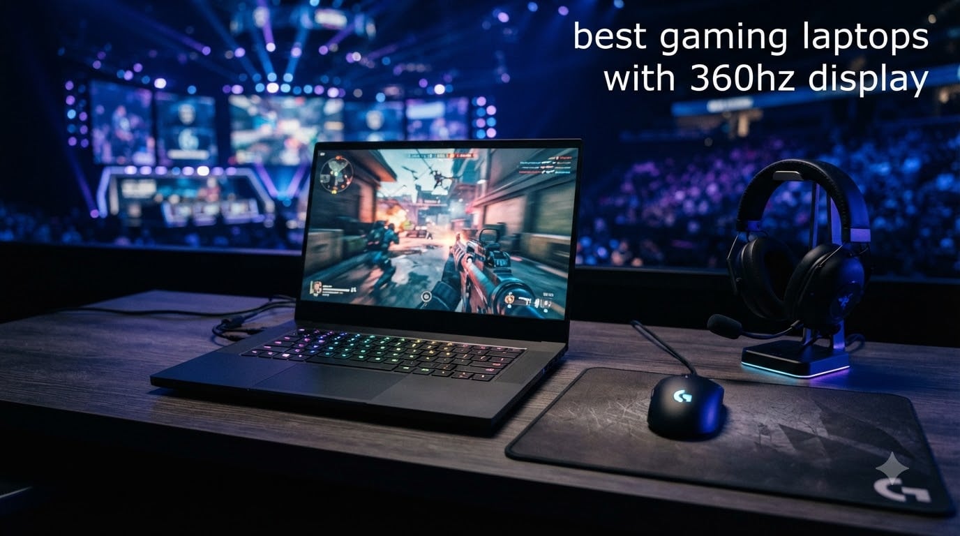 best gaming laptops with 360hz display