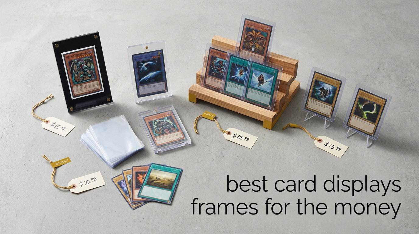 best card displays frames for the money