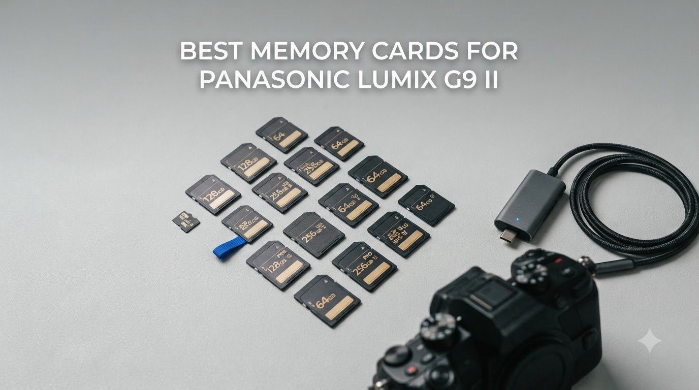 best memory cards for panasonic lumix g9 ii