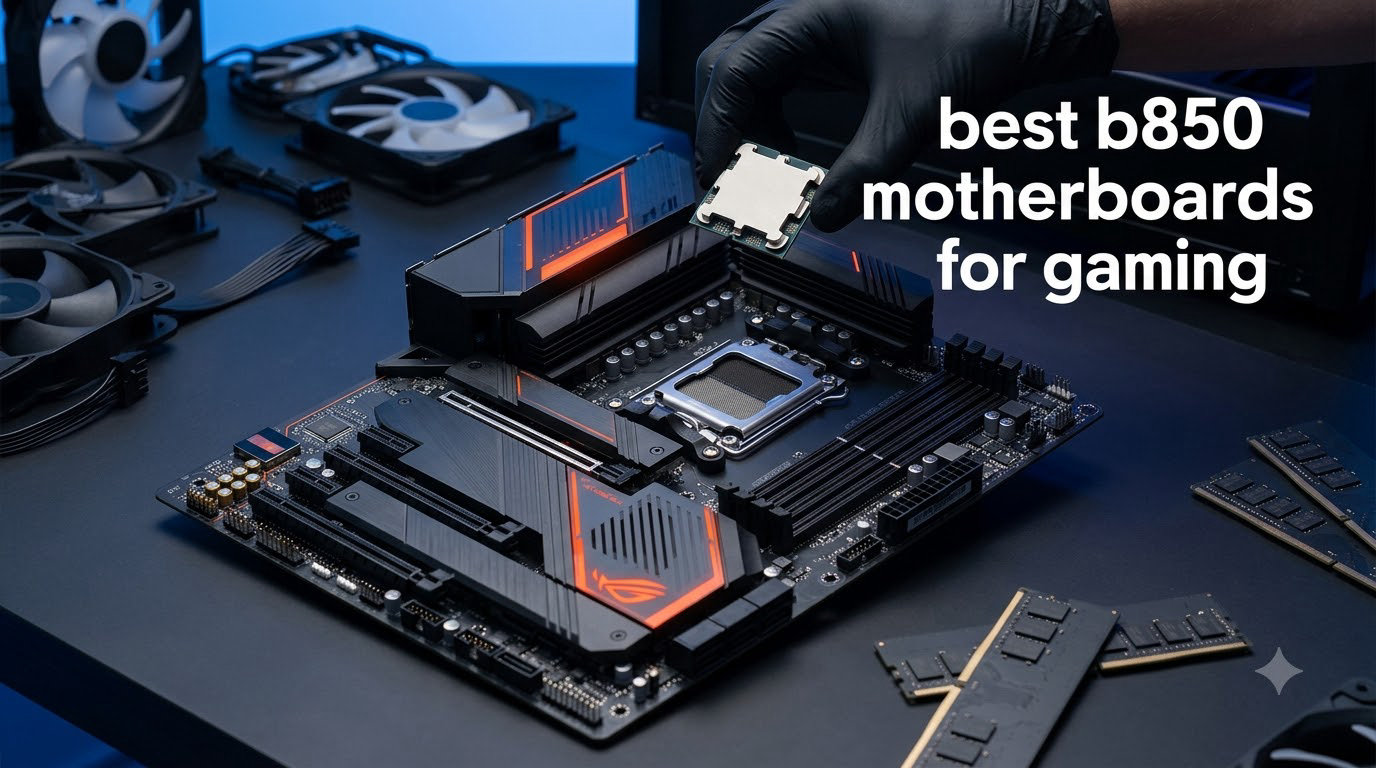 best b850 motherboards for gaming