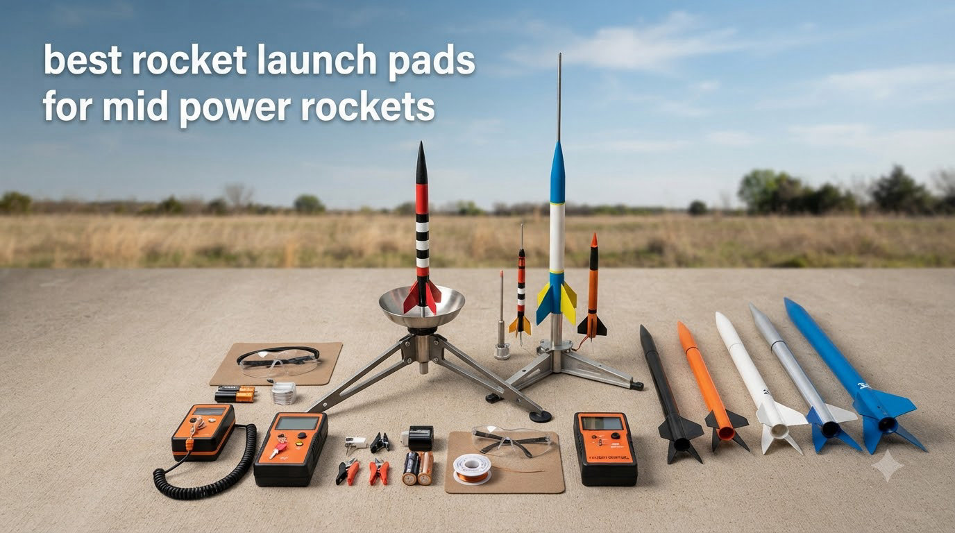 best rocket launch pads for mid power rockets